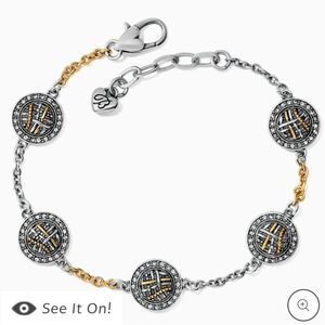 Brighton Neptune’s Rings Woven Station Bracelet NWT